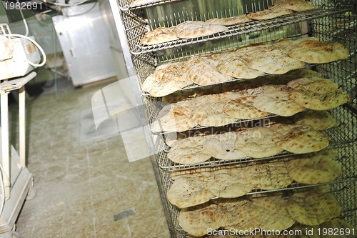 Image of bread factory production