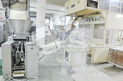 Image of bread factory production