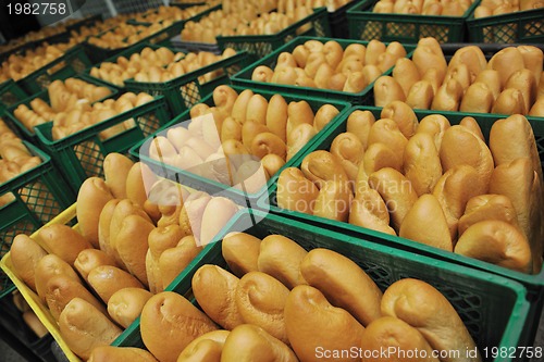 Image of bread factory production