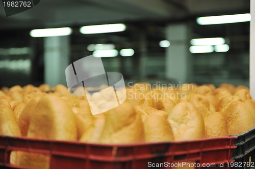 Image of bread factory production