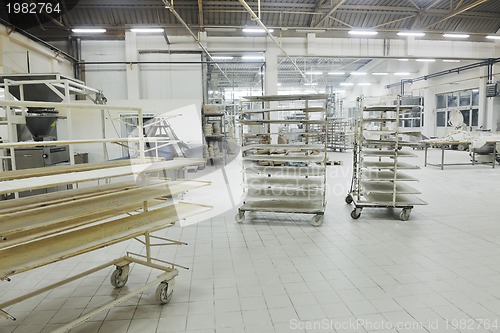 Image of bread factory production