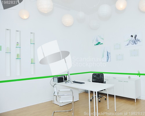 Image of bright and modern office indoor