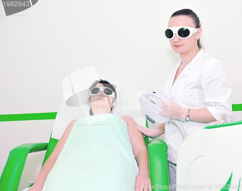 Image of skincare and laser depilation