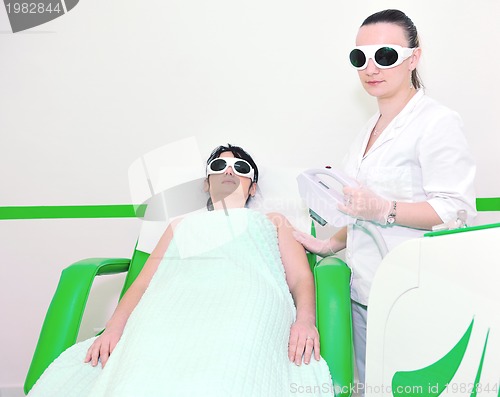 Image of skincare and laser depilation