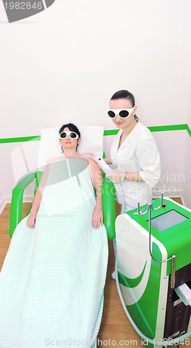 Image of skincare and laser depilation