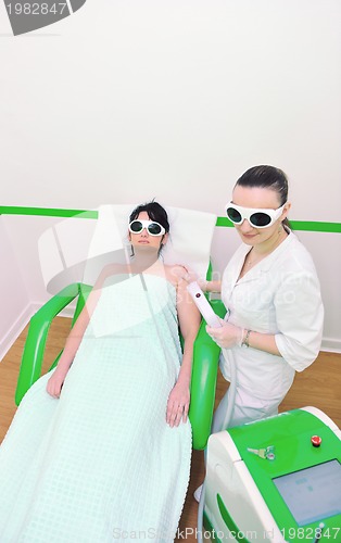 Image of skincare and laser depilation