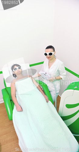 Image of skincare and laser depilation