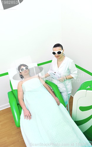 Image of skincare and laser depilation