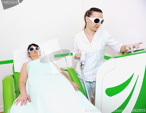 Image of skincare and laser depilation