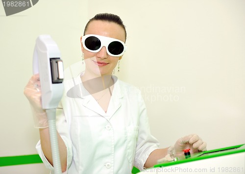 Image of skincare and laser depilation