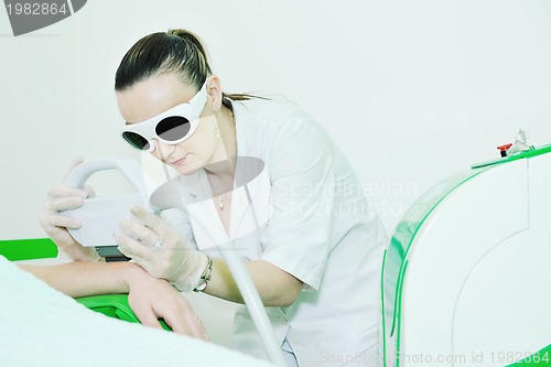 Image of skincare and laser depilation