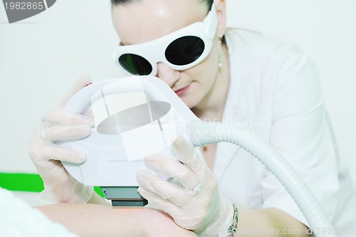 Image of skincare and laser depilation