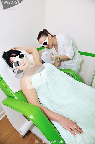 Image of skincare and laser depilation