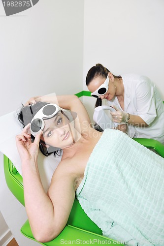 Image of skincare and laser depilation