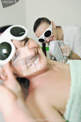 Image of skincare and laser depilation