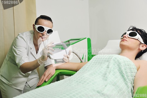 Image of skincare and laser depilation