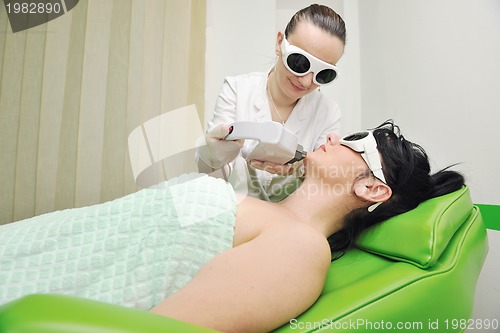 Image of skincare and laser depilation