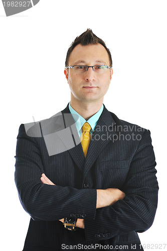 Image of businessman isolated