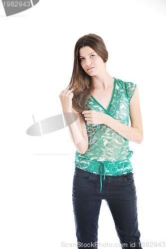 Image of woman fashion isolated