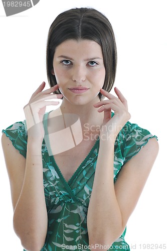 Image of woman fashion isolated