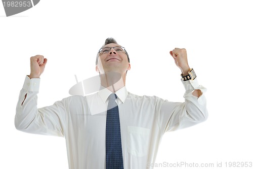 Image of businessman isolated