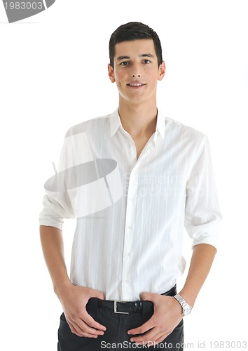 Image of businessman isolated