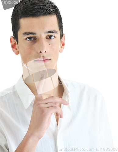 Image of businessman isolated