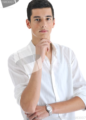 Image of businessman isolated