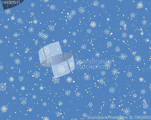 Image of Seamless Blizzard Pattern