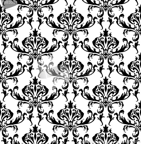 Image of Damask seamless pattern