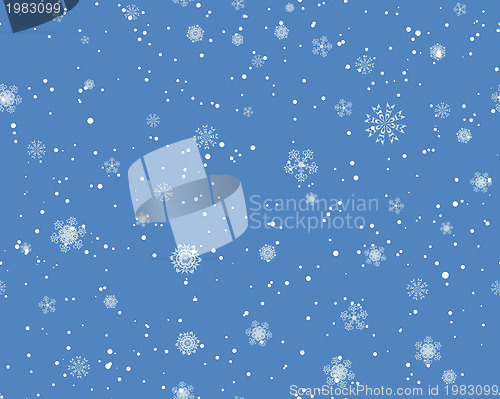 Image of Seamless Blizzard Pattern