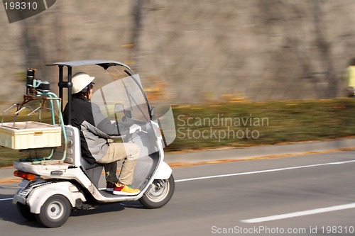 Image of Food delivery man