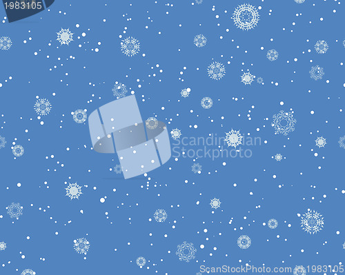 Image of Seamless Blizzard Pattern