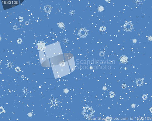 Image of Seamless Blizzard Pattern