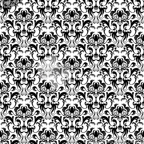 Image of Damask seamless pattern