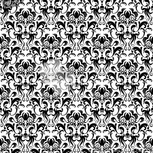 Image of Damask seamless pattern