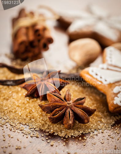 Image of Baking ingredients and spices