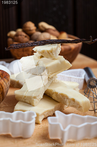 Image of Almond paste with baking ingredients