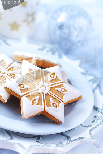 Image of Homemade gingerbread for Christmas