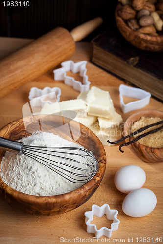 Image of Baking ingredients