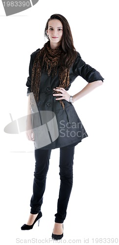 Image of woman fashion isolated