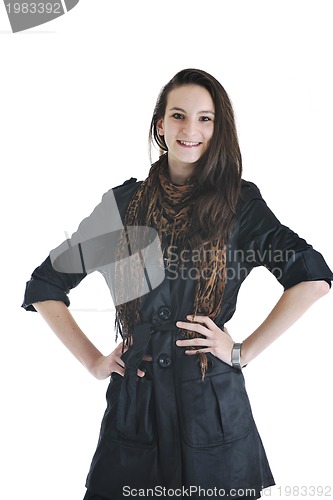 Image of woman fashion isolated