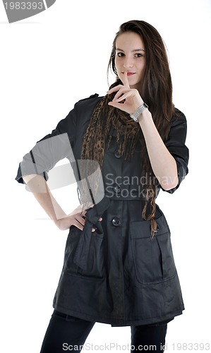 Image of woman fashion isolated