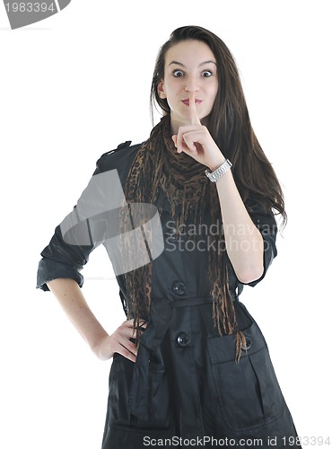 Image of woman fashion isolated