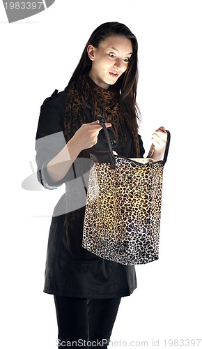 Image of woman fashion isolated