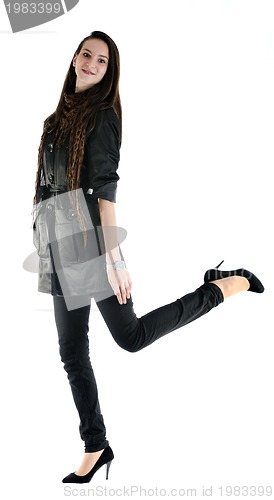 Image of woman fashion isolated