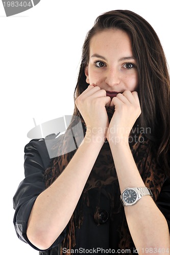 Image of woman fashion isolated