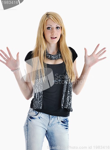 Image of woman fashion isolated