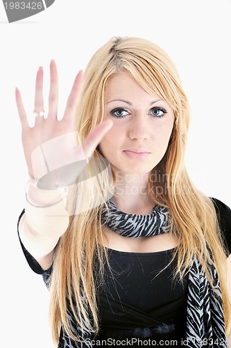 Image of woman fashion isolated