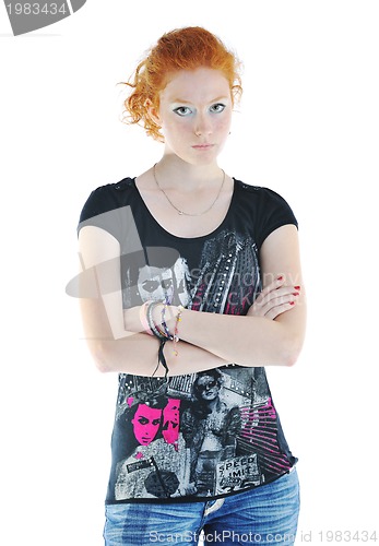 Image of woman fashion isolated